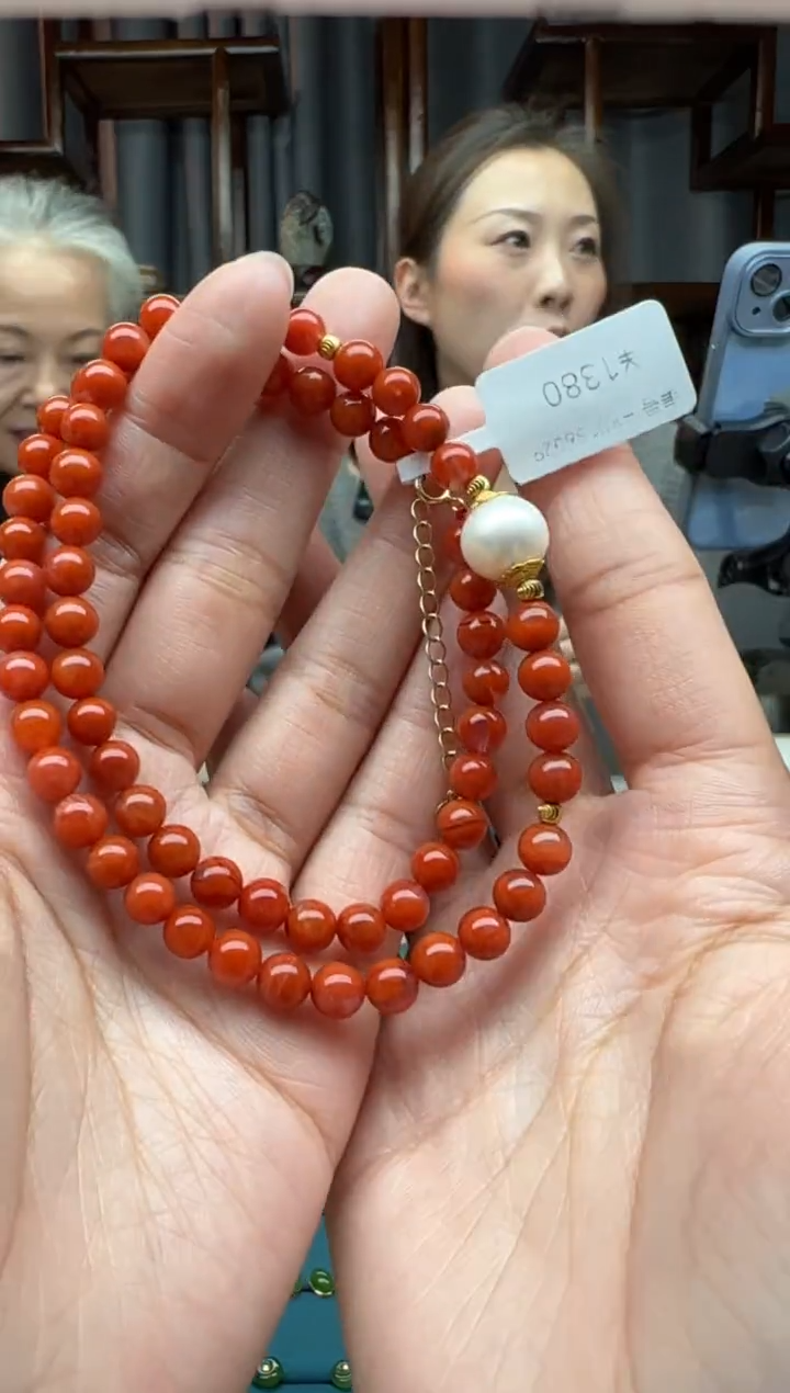 【闪购商品】南红玛瑙颈饰未镶嵌项链   多样性发货拍一发一