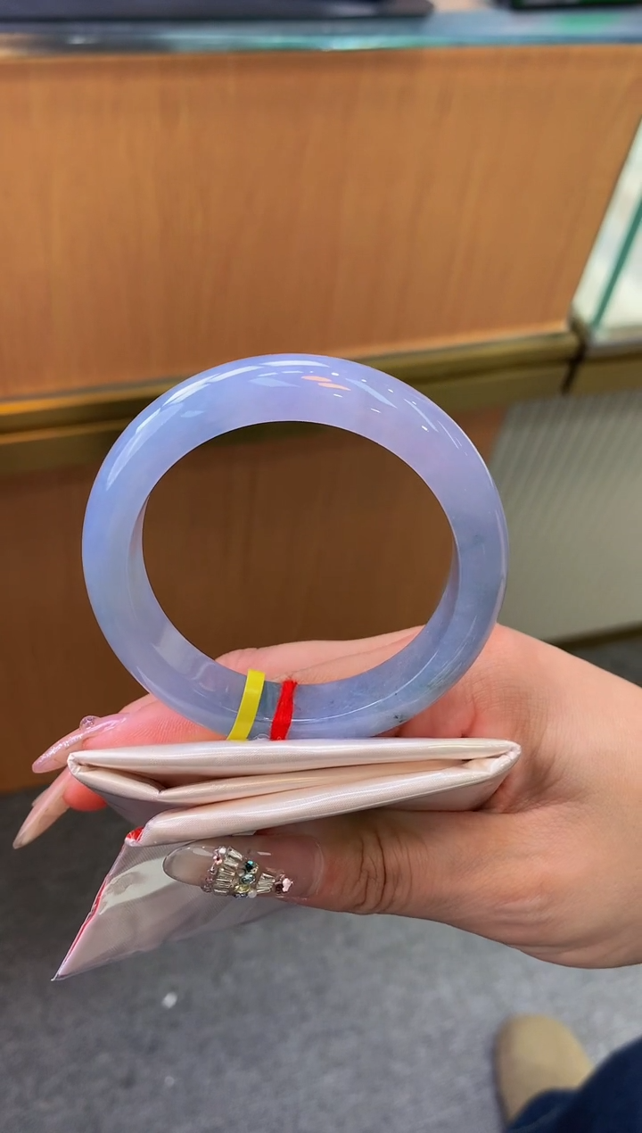 未镶嵌手镯翡翠-F78-正圈54.2