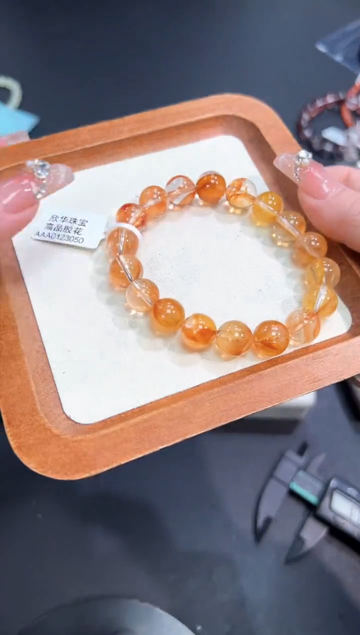 【闪购商品】水晶手串未镶嵌20d多样性发其一/1条默认微瑕