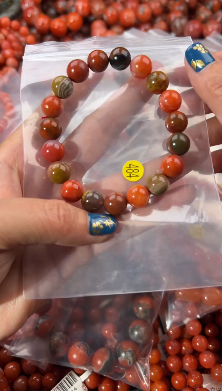 未镶嵌手串南红玛瑙10+