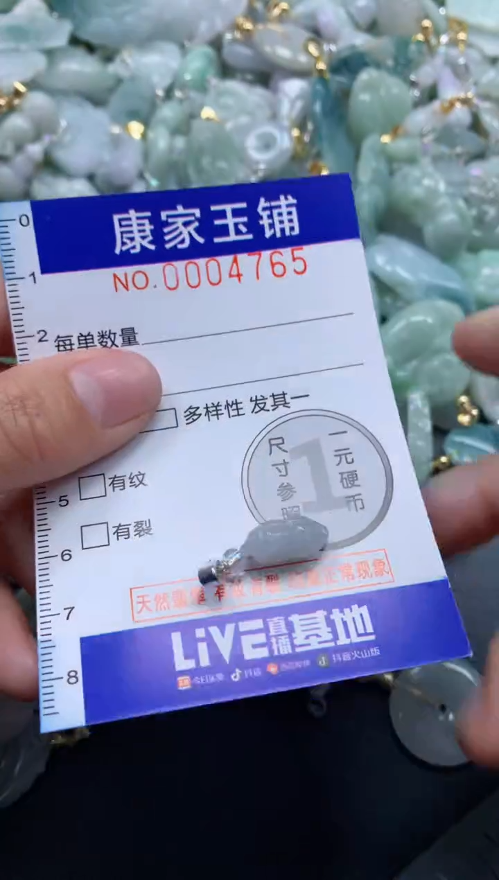 颈饰未镶嵌翡翠4765