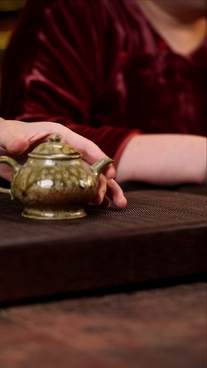 高潘壶 金丝楠木柴烧