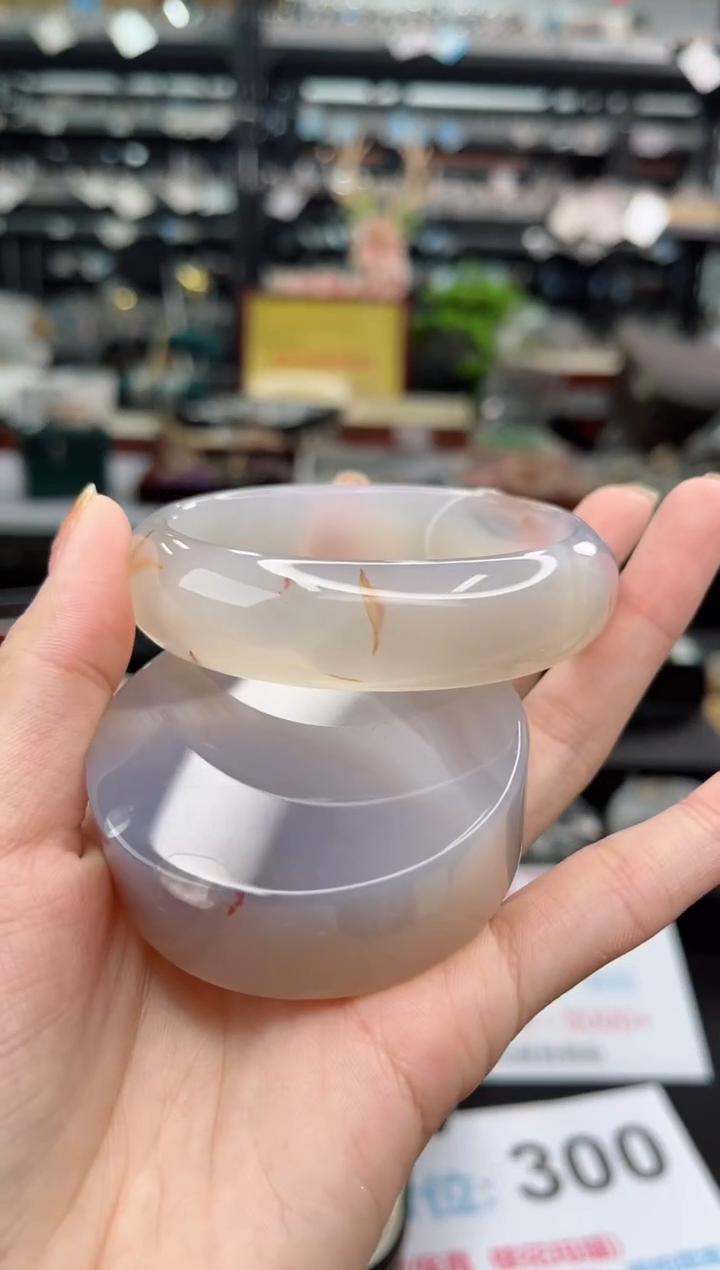 【闪购商品】石英质玉手镯未镶嵌60圈口（赠品镯心）36666705
