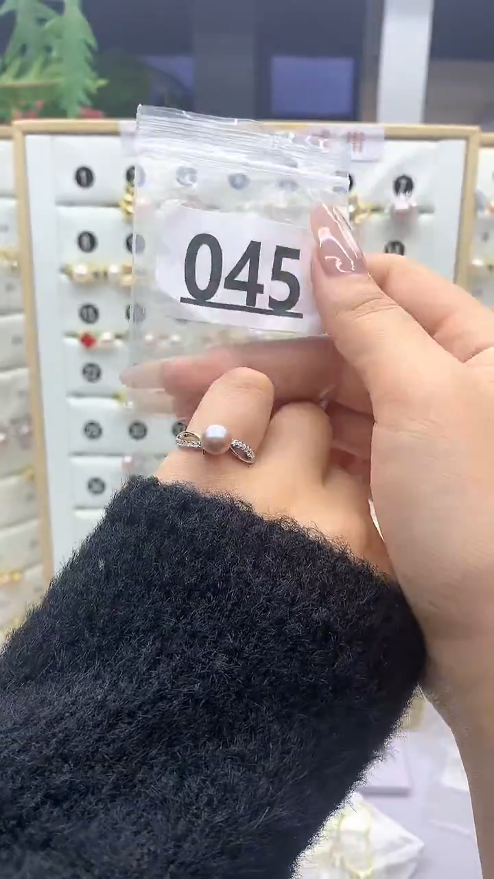 合金珠宝奇石淡水珍珠045