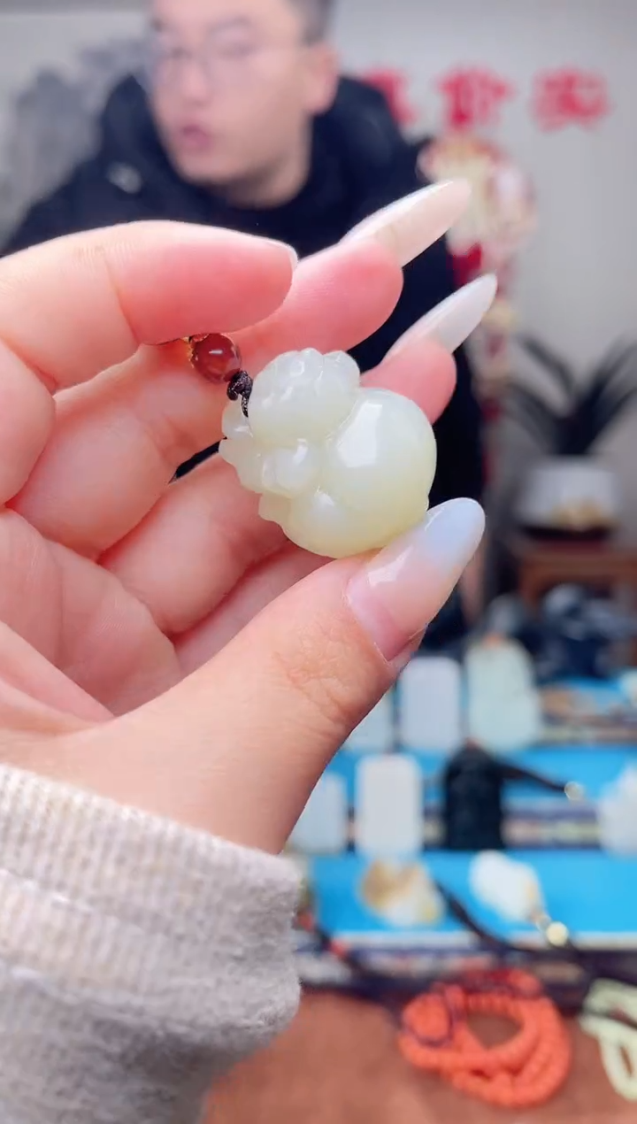 【闪购商品】和田玉挂件未镶嵌1