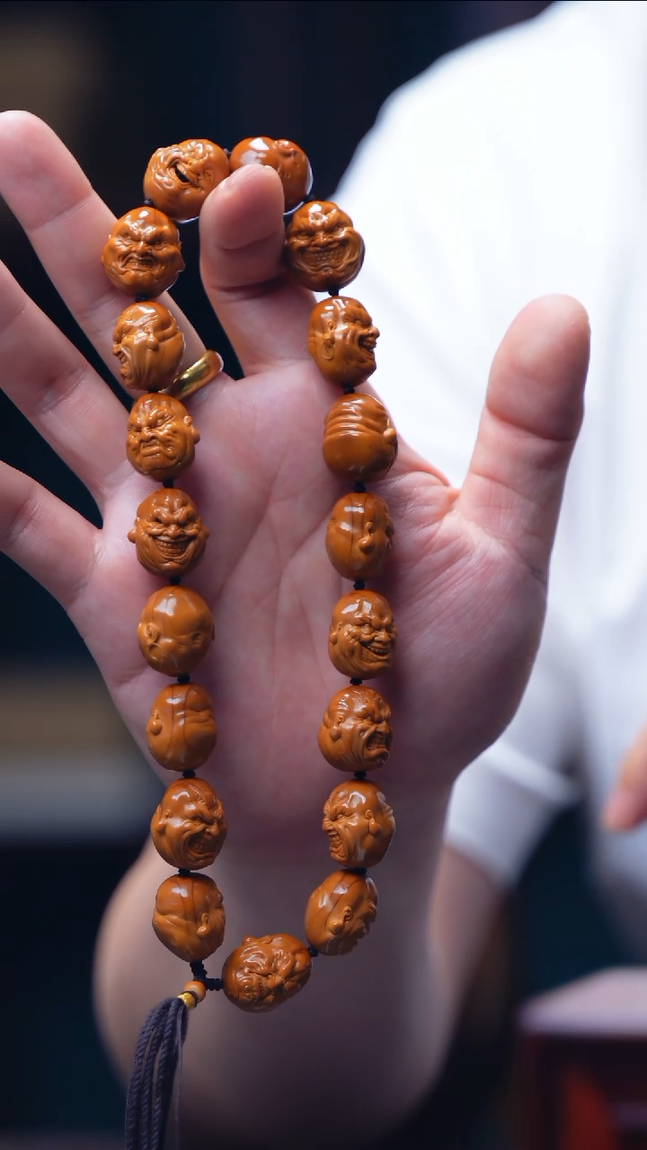橄榄核手串/手链山鬼监制【恶僧】