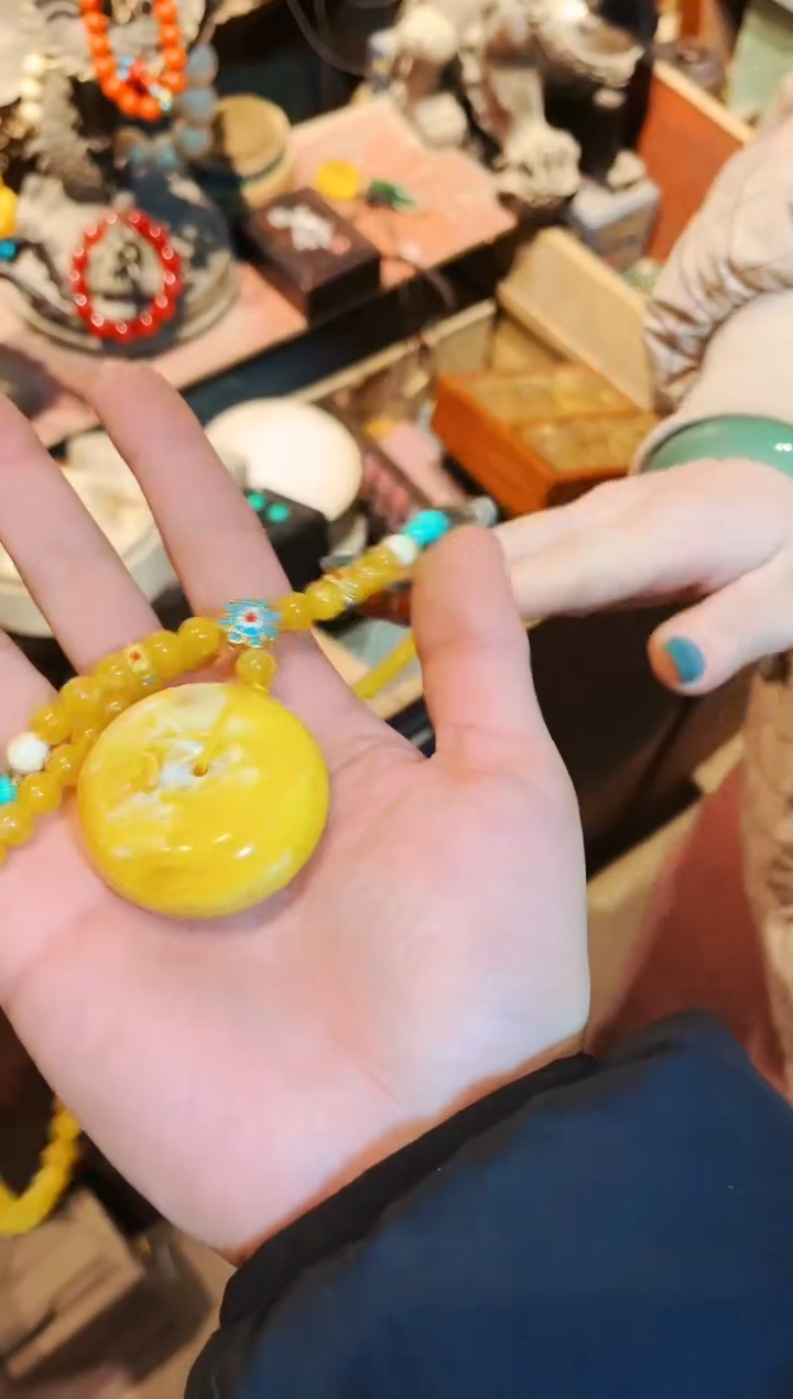 【闪购商品】蜜蜡颈饰未镶嵌七七专属精品链接36