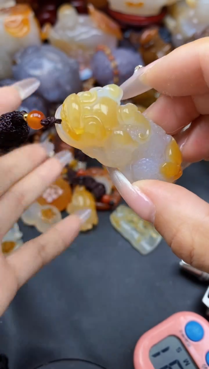 【闪购商品】玛瑙/玉髓颈饰未镶嵌ll