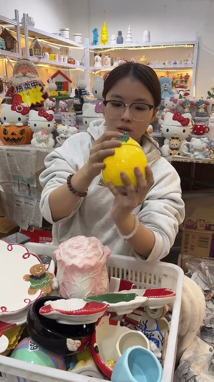 手工艺品琉璃满28包邮 微瑕陶瓷不退不换