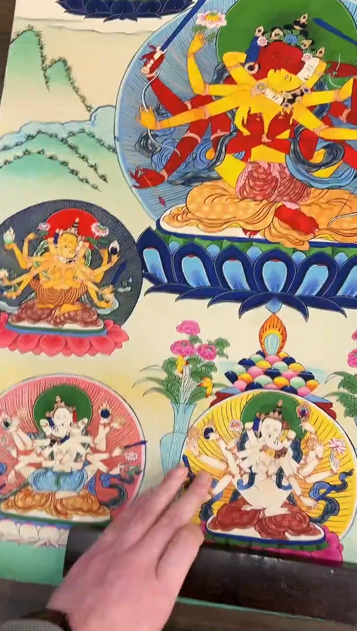 卷轴画唐卡TK16104