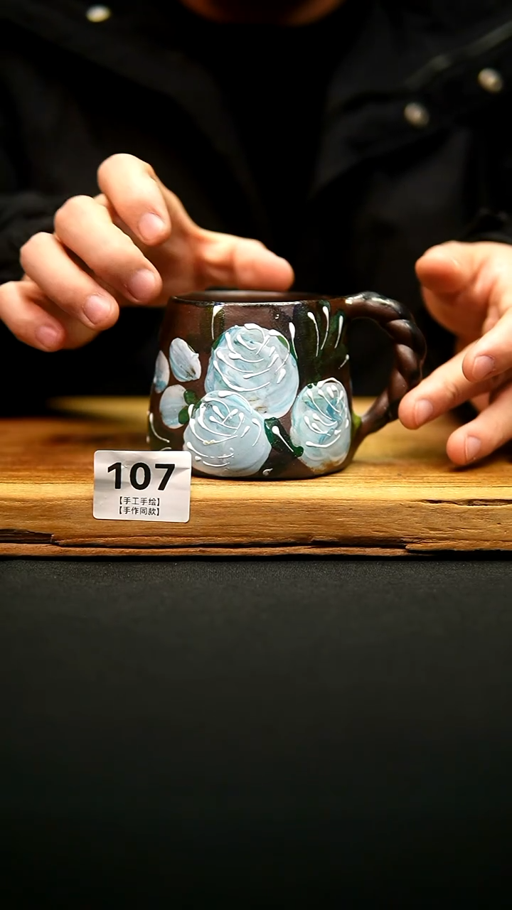 @@陶园瓷舍@@纯手工手绘@高温釉下彩