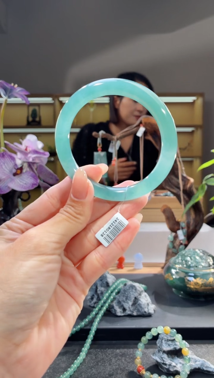 未镶嵌手镯翡翠用****055圈