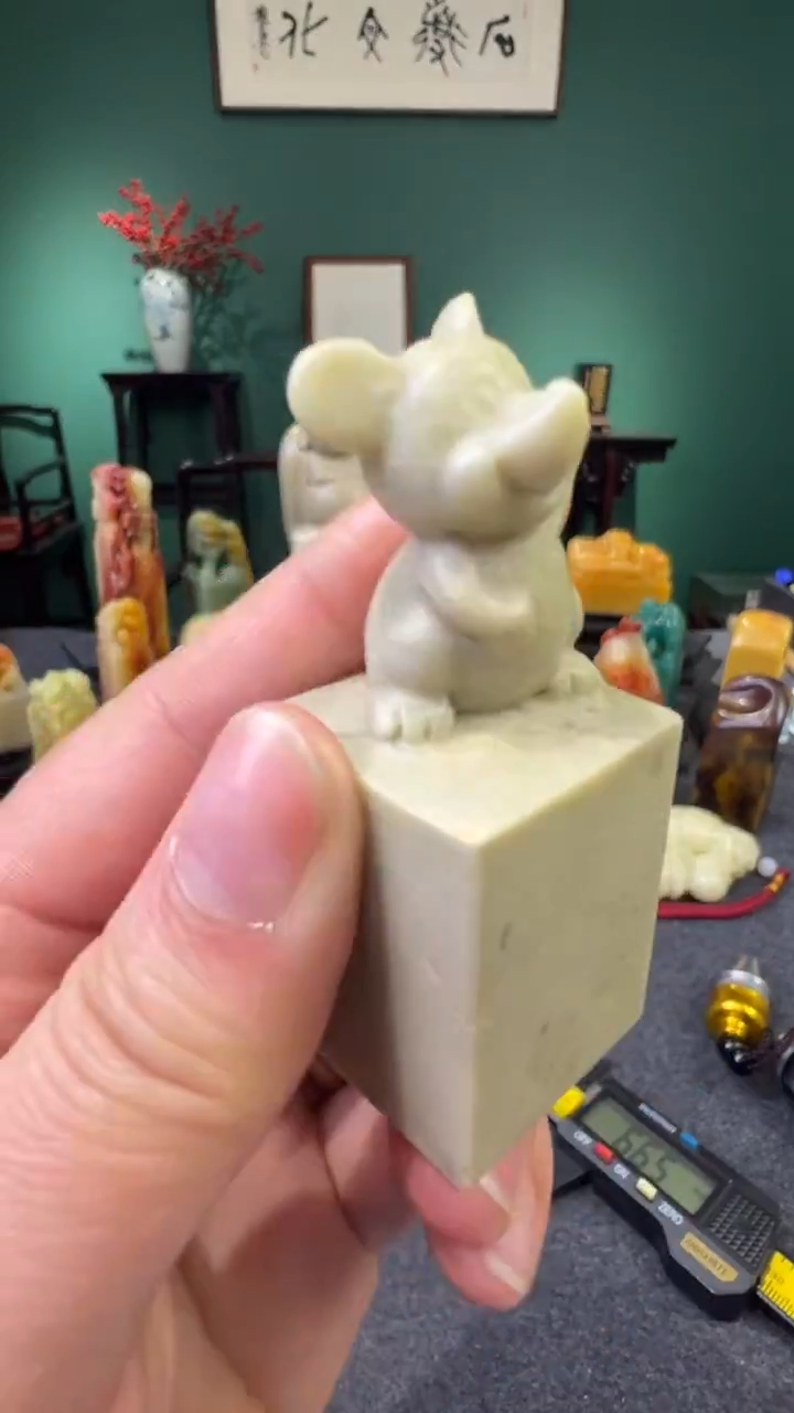 【闪购商品】青田石新矿米老鼠