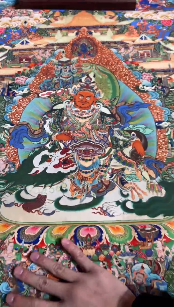 卷轴画卷轴画奥奥的唐卡