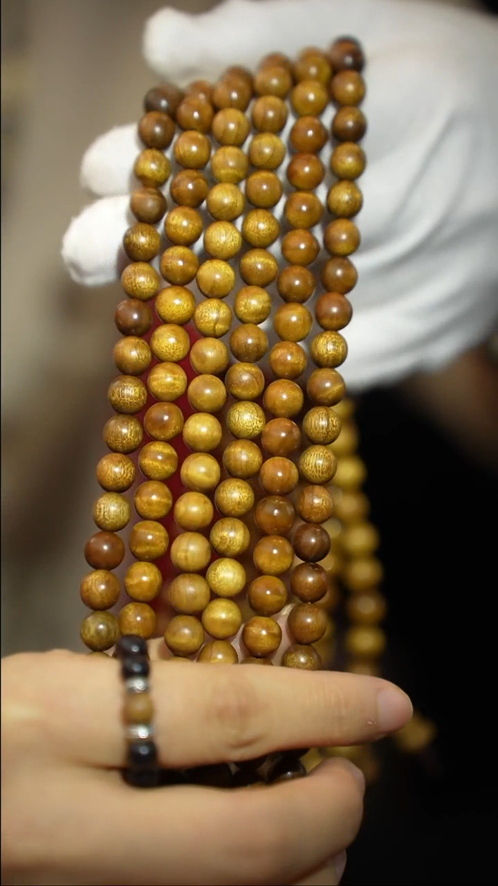【闪购商品】金丝楠手串/手链0.8枯木黄【A0805】
