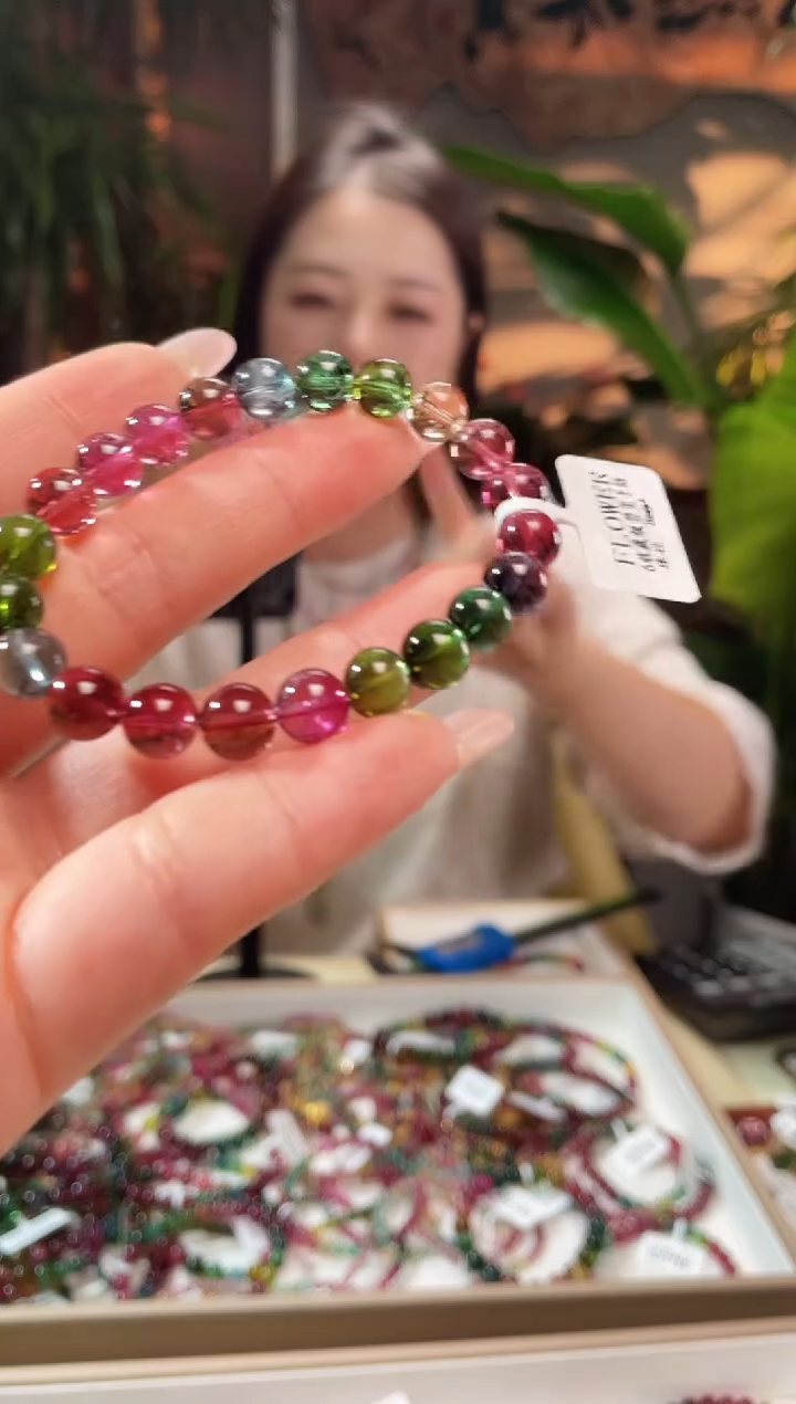 未镶嵌手链碧玺碧玺手链