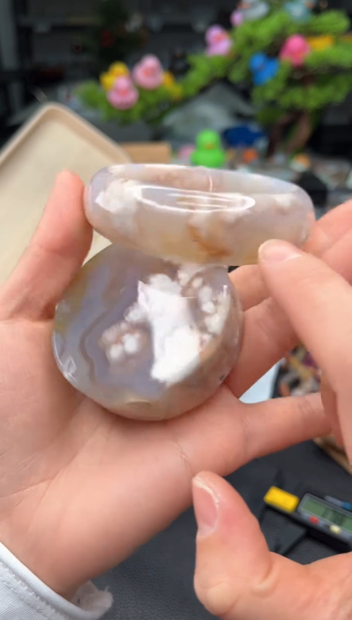 石英质玉未镶嵌手镯60圈口（赠品镯心）3541580