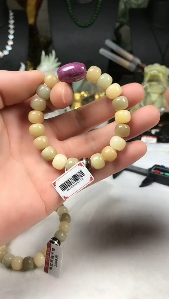白玉菩提手串手串