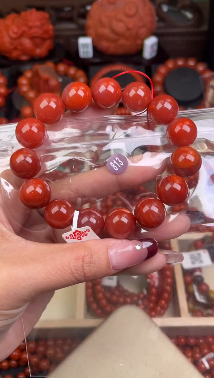 【闪购商品】南红玛瑙珠宝奇石未镶嵌813-14+