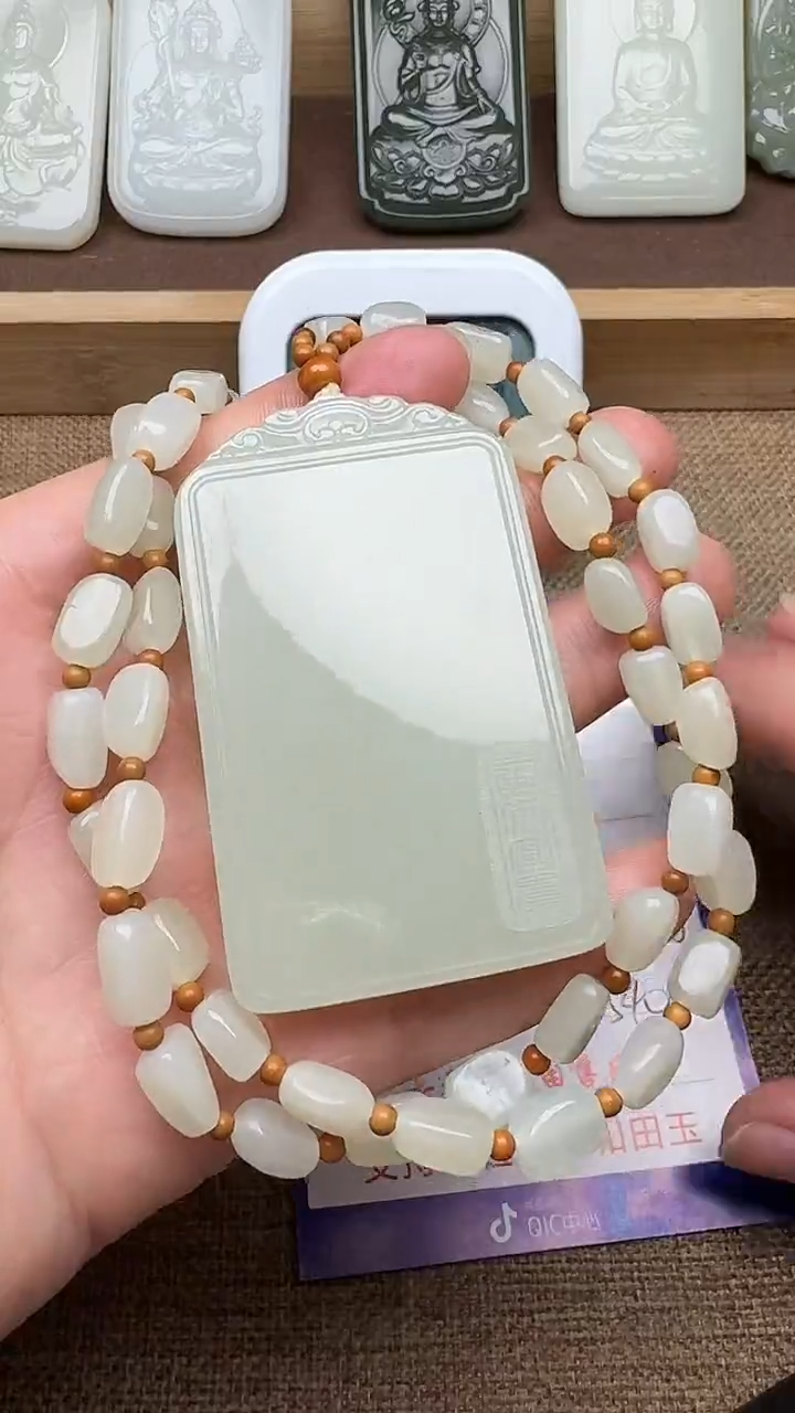 【闪购商品】和田玉颈饰未镶嵌一诺爸爸