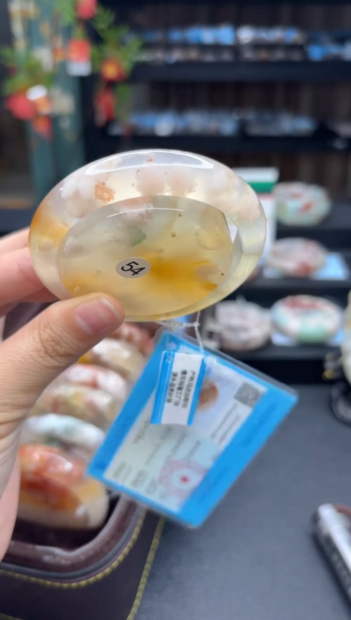 【闪购商品】石英质玉手镯未镶嵌921（54圈赠送镯心）