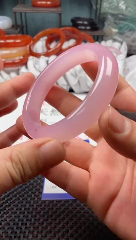 【闪购商品】玛瑙/玉髓手镯未镶嵌275-65多样性发货看清圈口下单