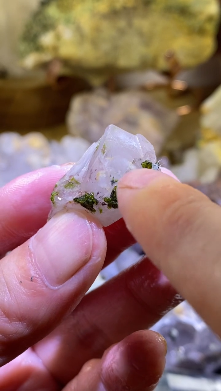 未镶嵌珠宝半成品水晶96号四川美姑超七花园水晶