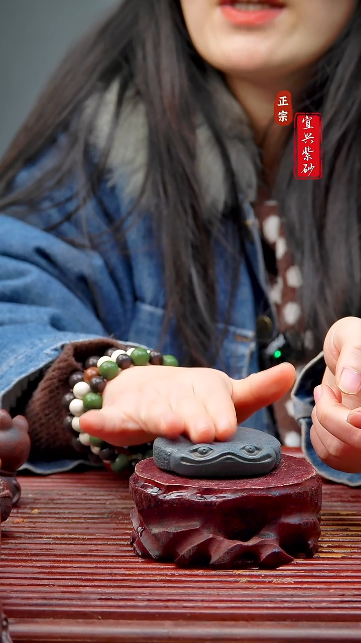 紫砂茶宠宜兴子紫砂摆件