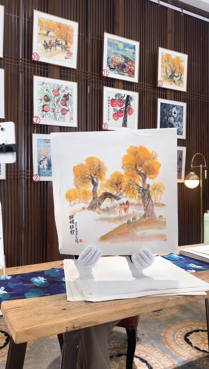 版画耿玉琨名章限量版画S