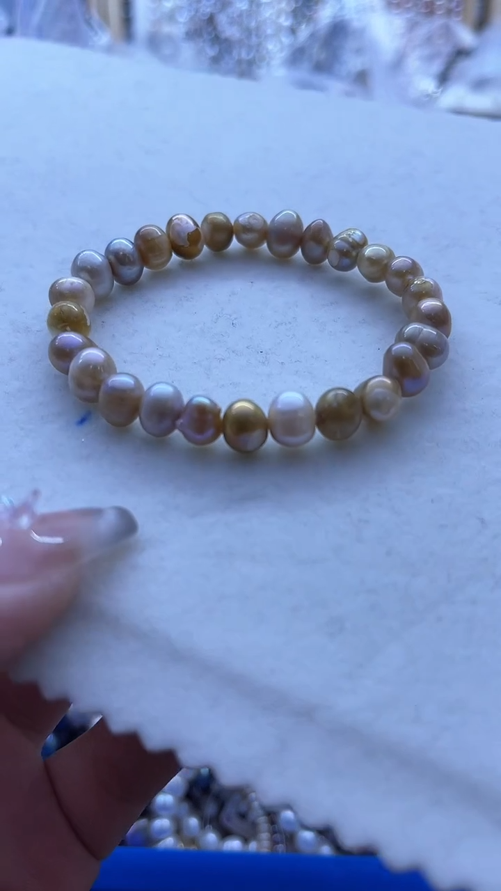 【闪购商品】淡水珍珠手链未镶嵌879