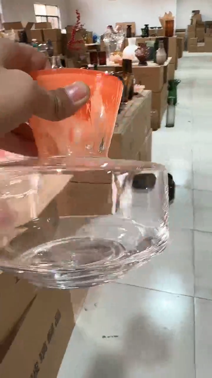 【闪购商品】玻璃橙口透明