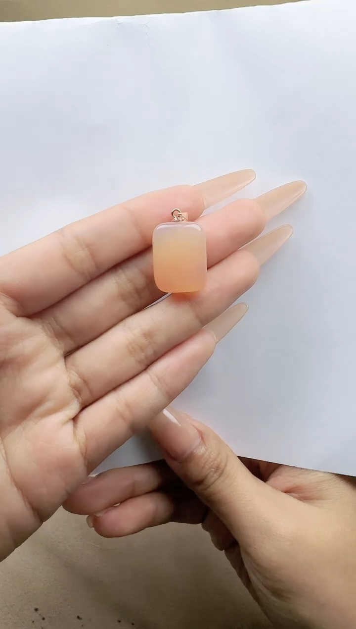 【闪购商品】玛瑙/玉髓颈饰未镶嵌小方牌 YY