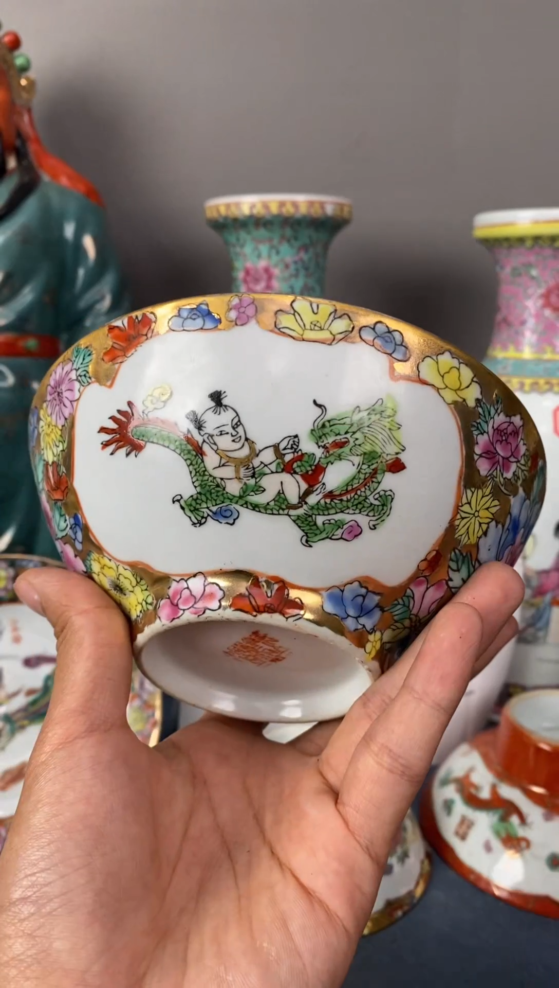 摆件陶567老厂瓷微瑕慎拍（已开价）