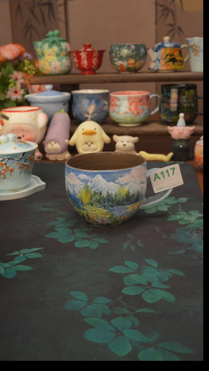 石一   阿勒泰雪景马克杯117
