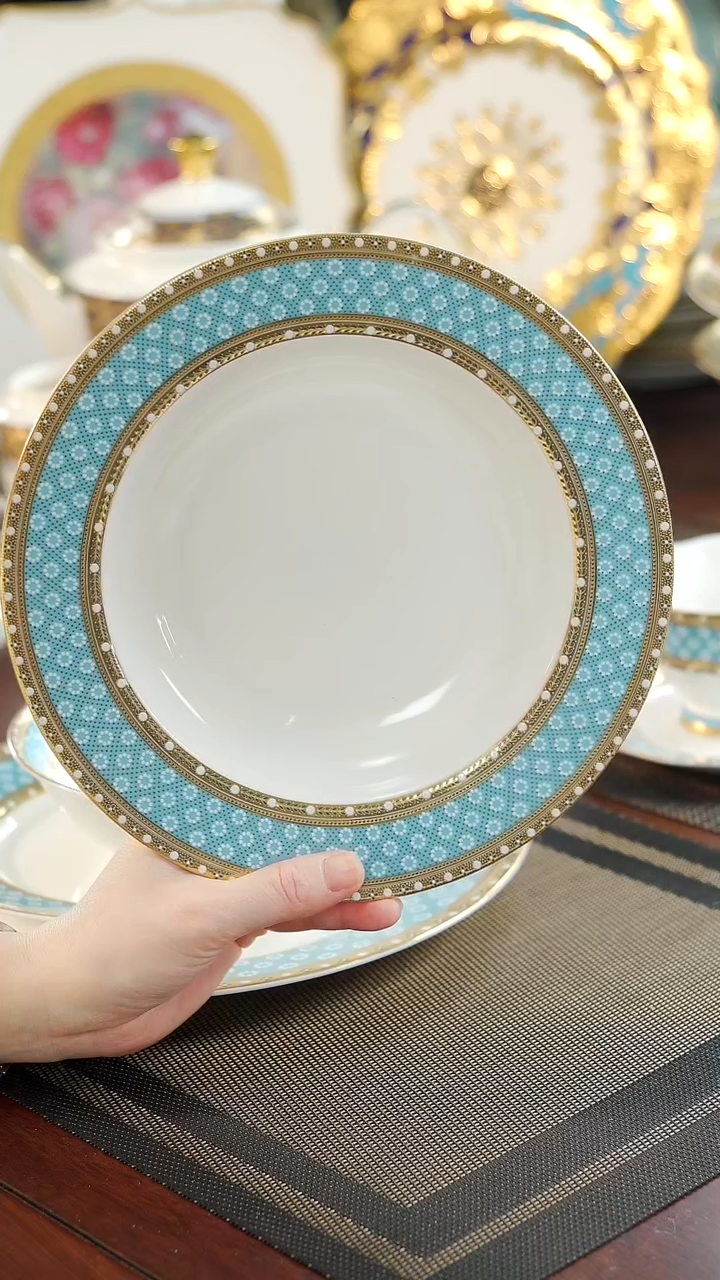 【闪购商品】瓷片8.5英寸草帽盘福利价