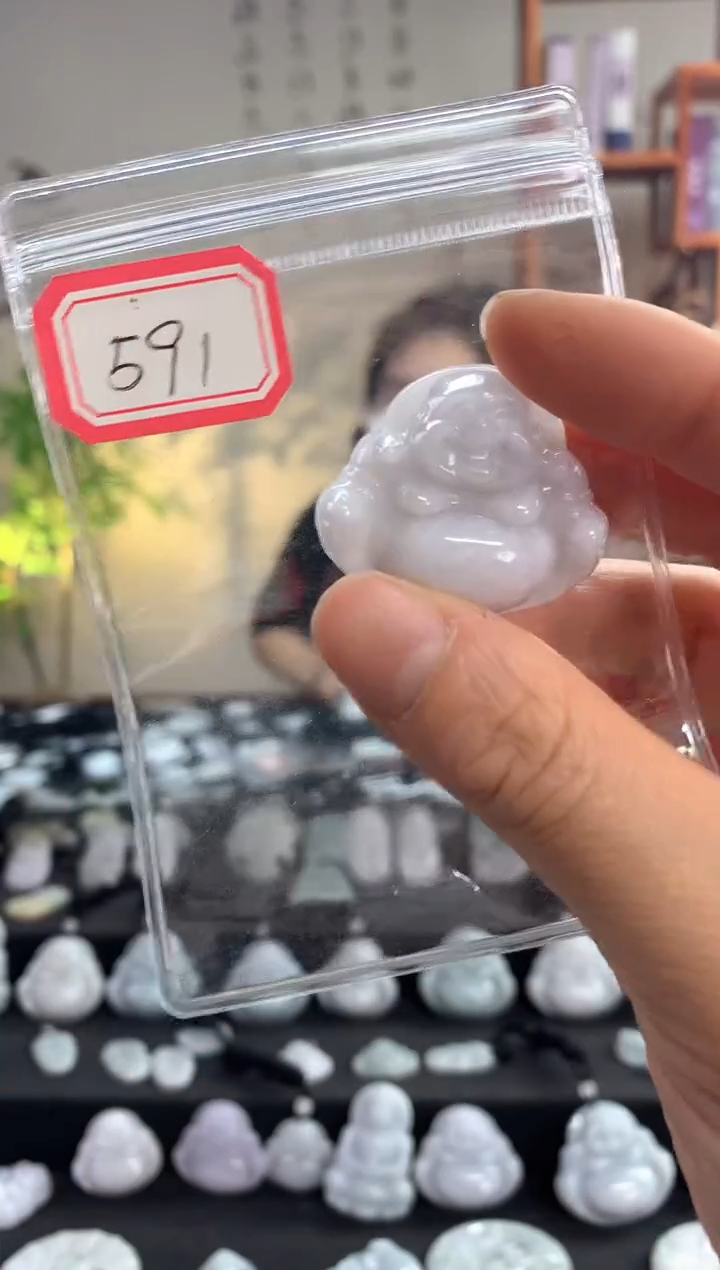 【闪购商品】翡翠颈饰未镶嵌佛公591