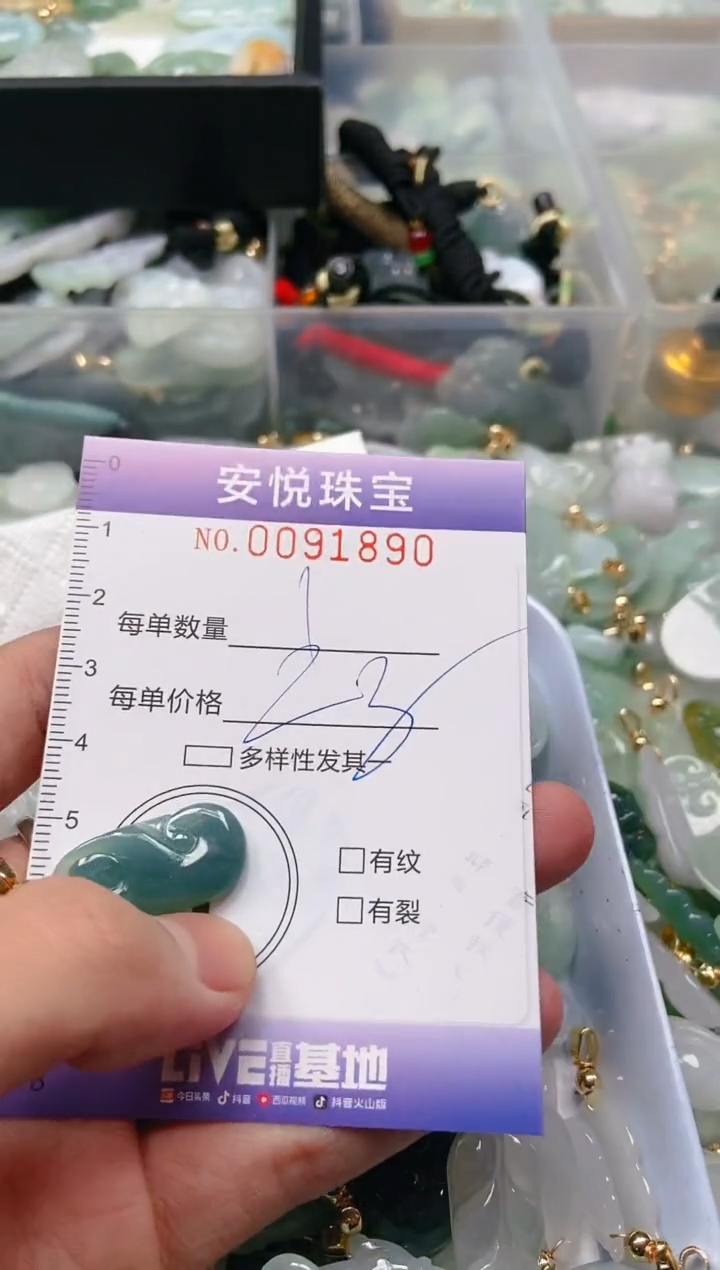 【闪购商品】翡翠颈饰未镶嵌闪购0091890