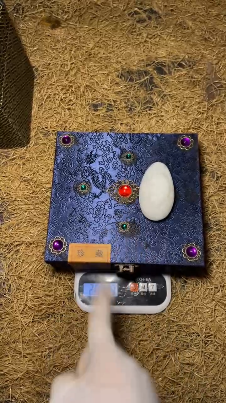 木摆件高端精美蓝宝盒一件链接