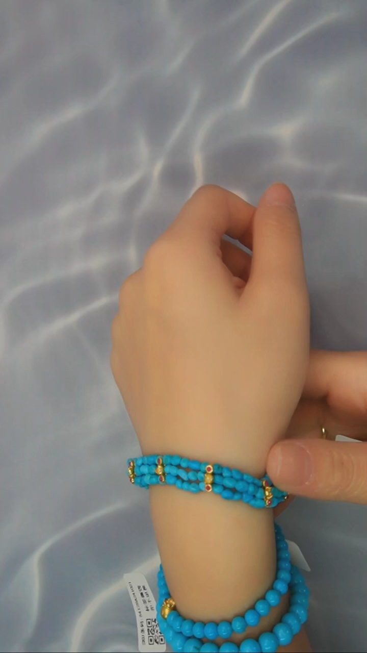 【闪购商品】绿松石手链银S925镶嵌发货一件