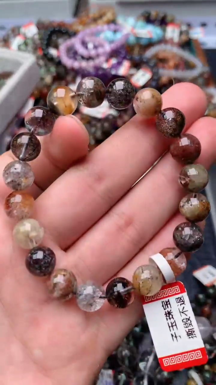 水晶手链未镶嵌206天然