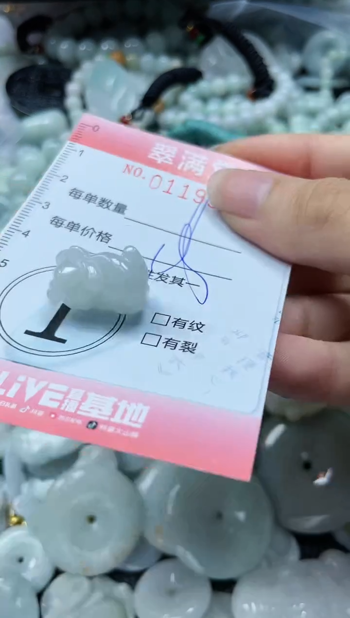 【闪购商品】翡翠未镶嵌颈饰闪购0119183