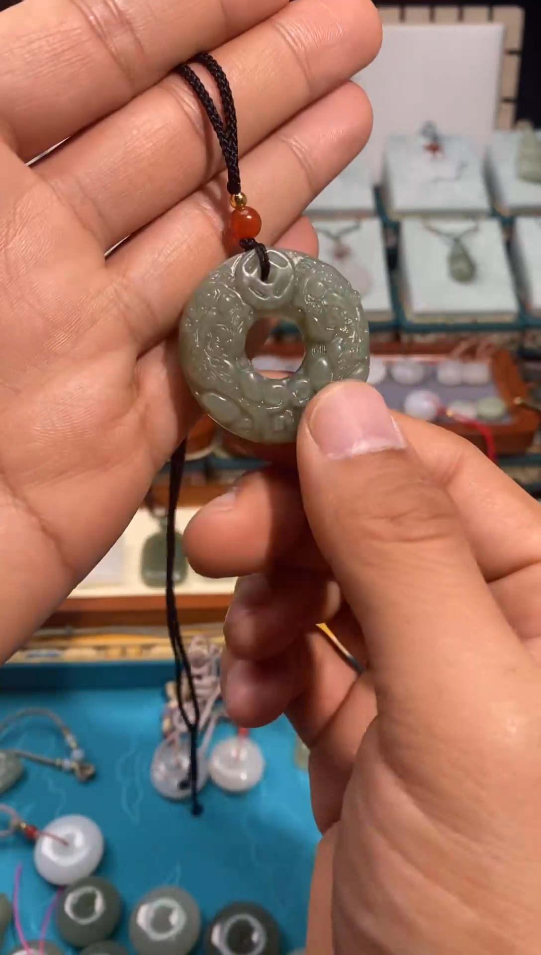 【闪购商品】和田玉颈饰未镶嵌貔貅平安扣