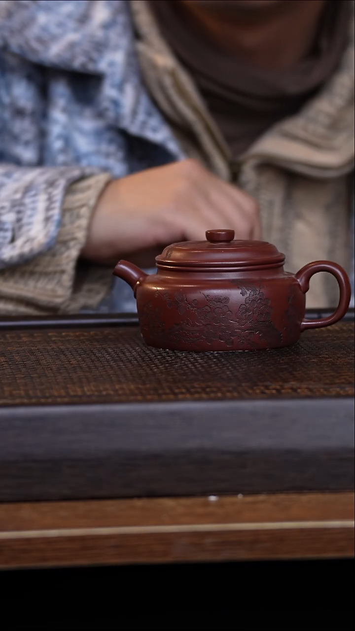 茶壶紫砂宜兴手工原矿紫砂壶001