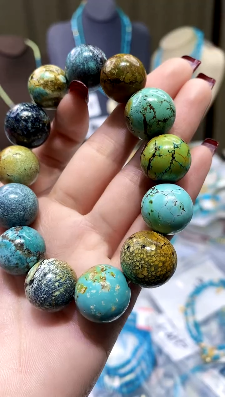 【闪购商品】绿松石手串未镶嵌391