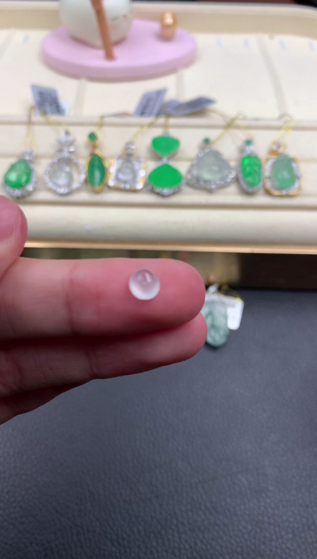 【闪购商品】翡翠颈饰未镶嵌D908