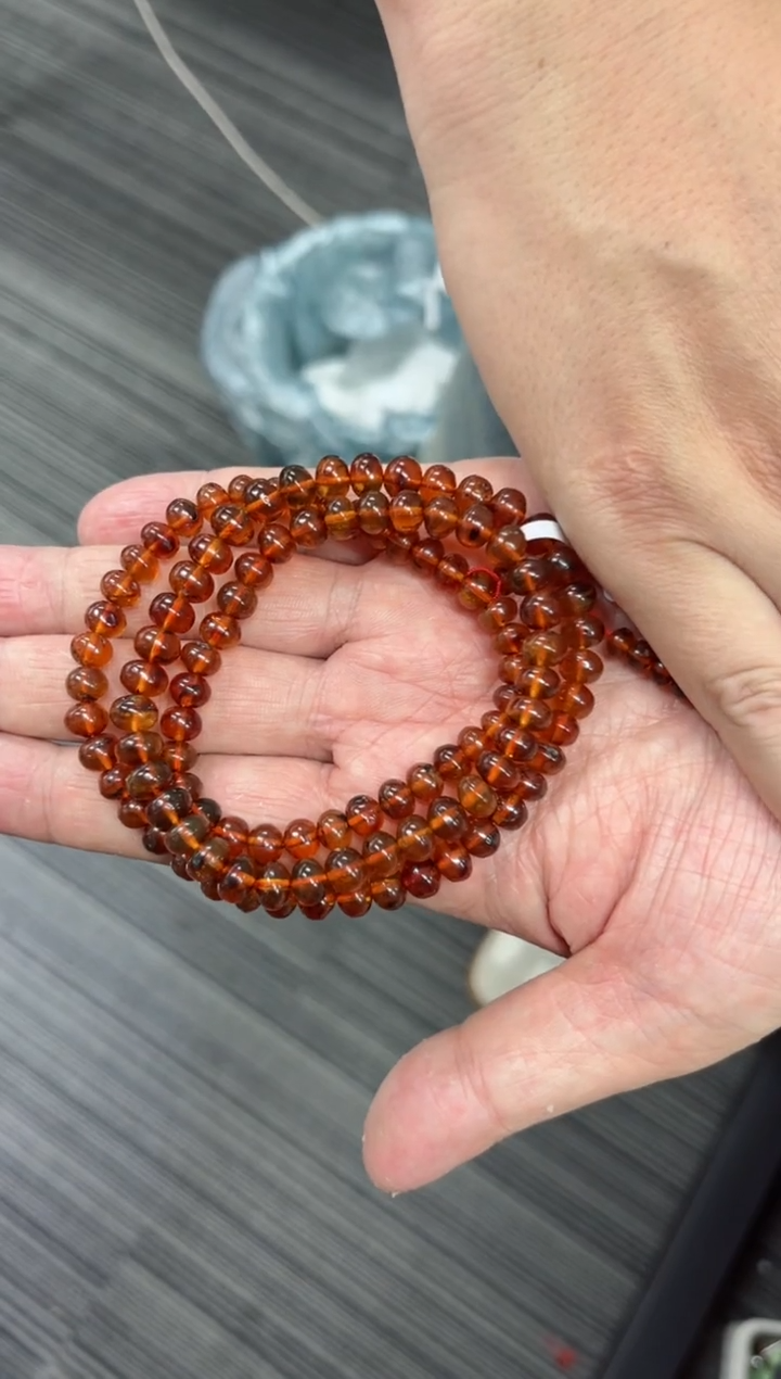 【闪购商品】琥珀裸石未镶嵌抚顺琥珀血珀多圈7+