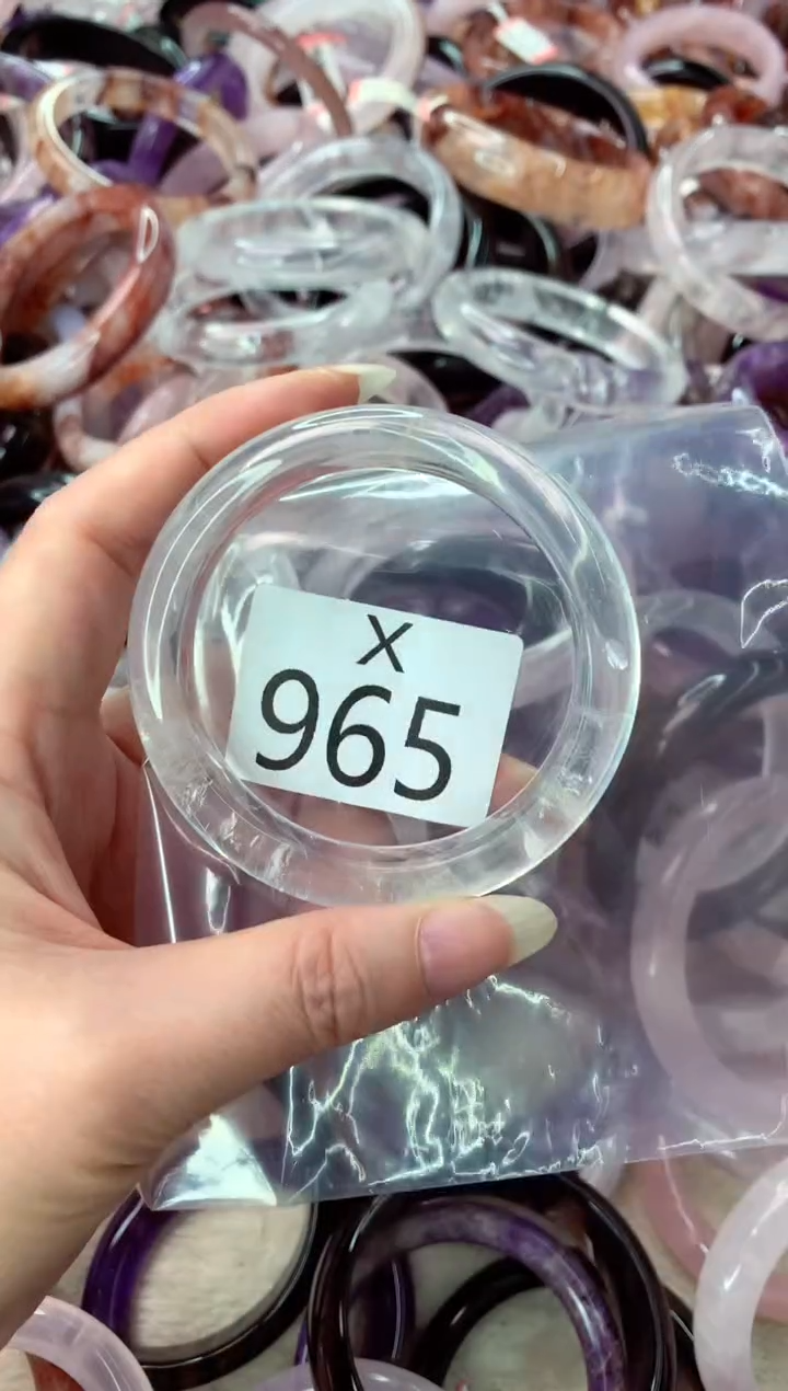 未镶嵌手镯水晶X96-55