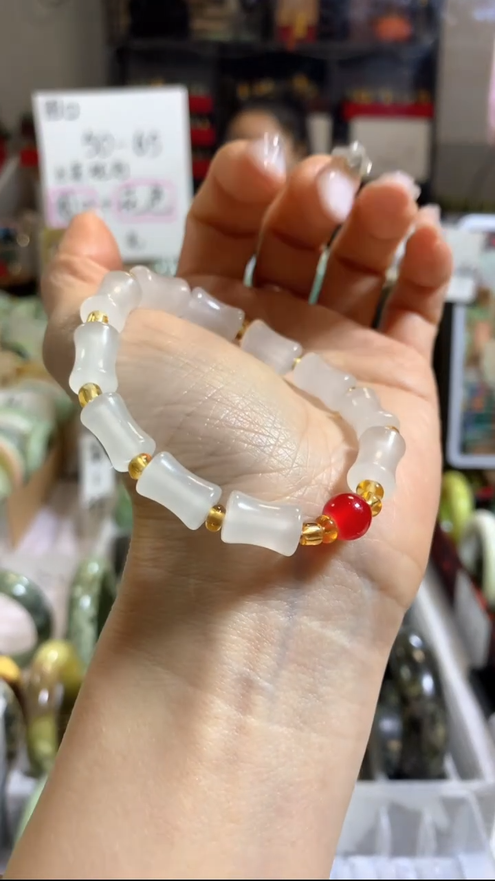 未镶嵌查罗石手串34