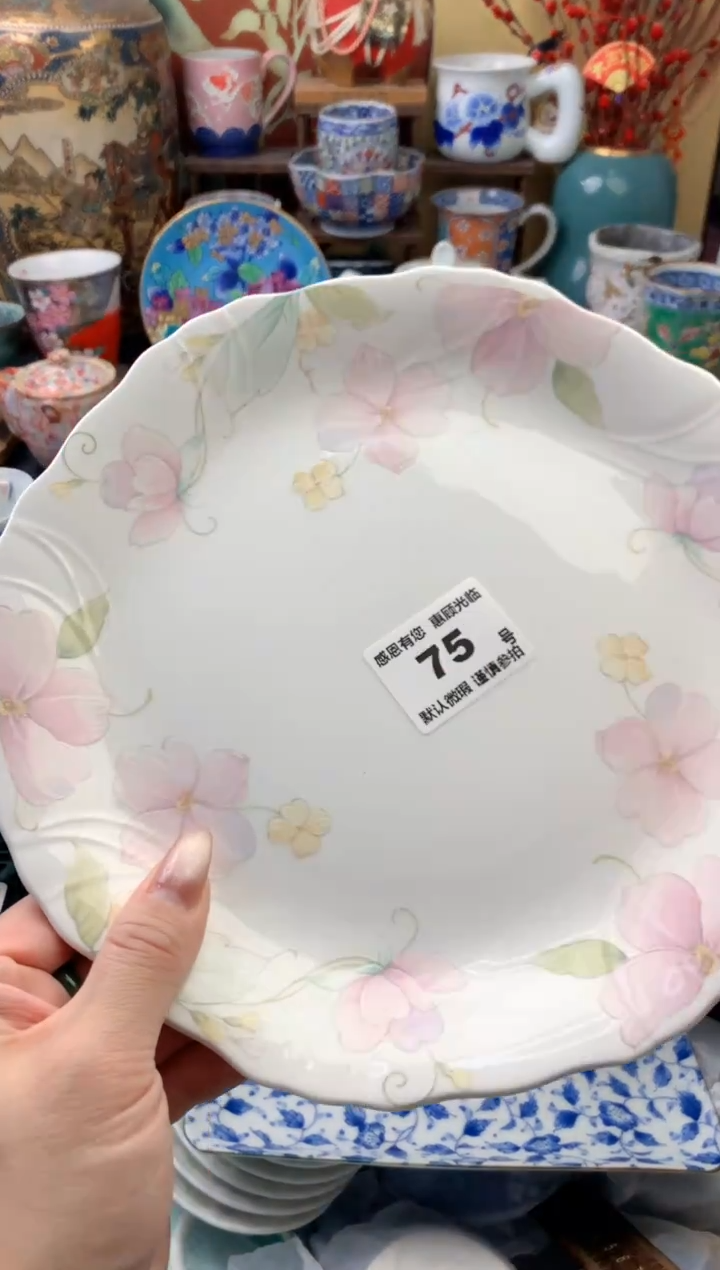 瓷片L****n75号六六工艺品瓷器