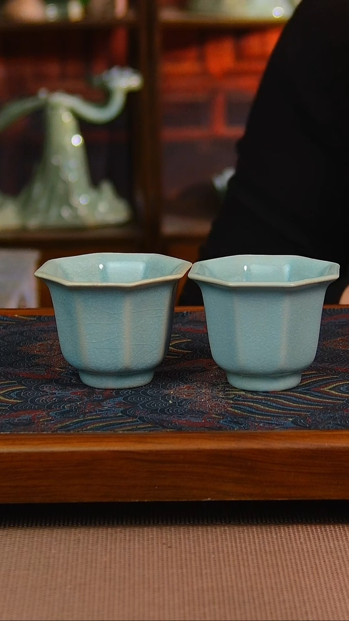 【闪购商品】原矿汝瓷福利单杯，暇